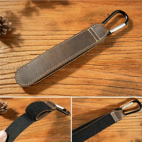 Cowhide Adjustable Mommy Hook for Stroller Car Shopping Cart