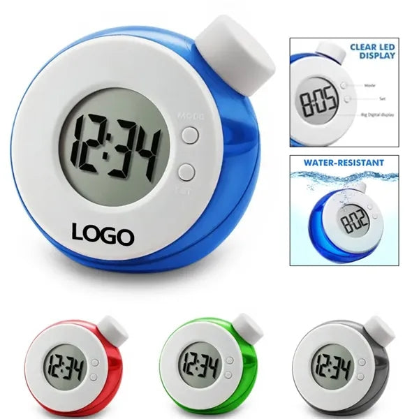 Eco-Friendly Water Powered Digital Alarm Clock