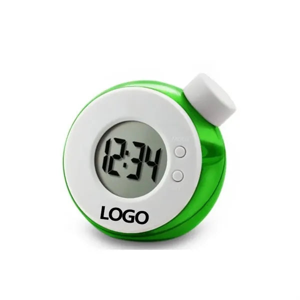 Eco-Friendly Water Powered Digital Alarm Clock