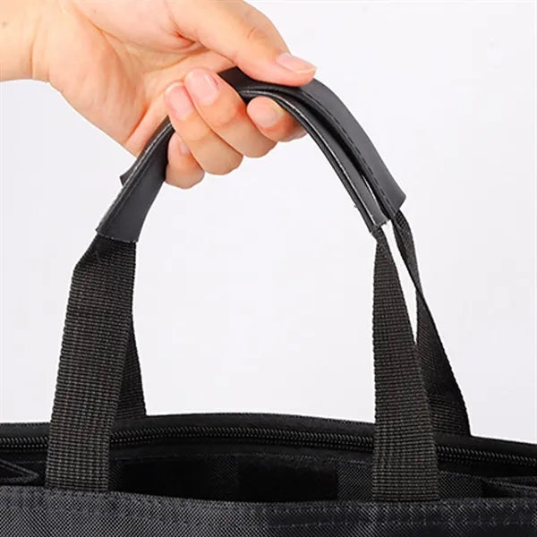 Grocery Tote Bag W/Front Pocket