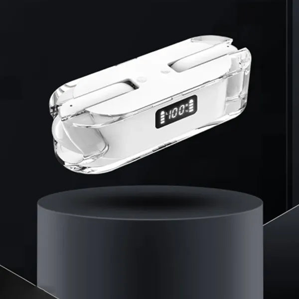 Wireless Earbuds With Digital Power Display