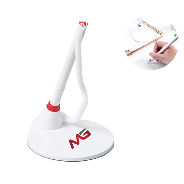 Desk Fixed Signature Gel Pen With Stand