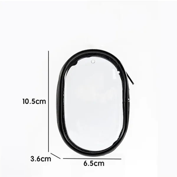 Transparent Travel Cable Organizer Pouch