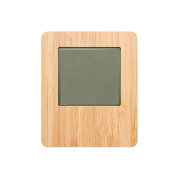 Eco Bamboo Weather Clock