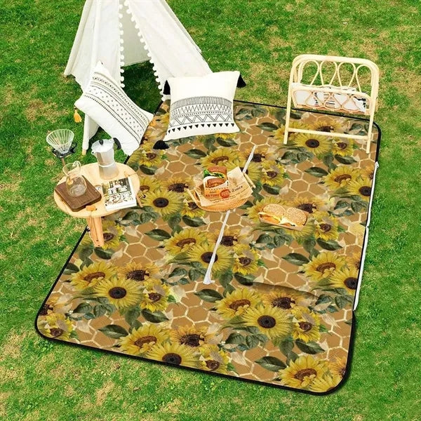 Multifunction Foldable Picnic Mat and Tote bag