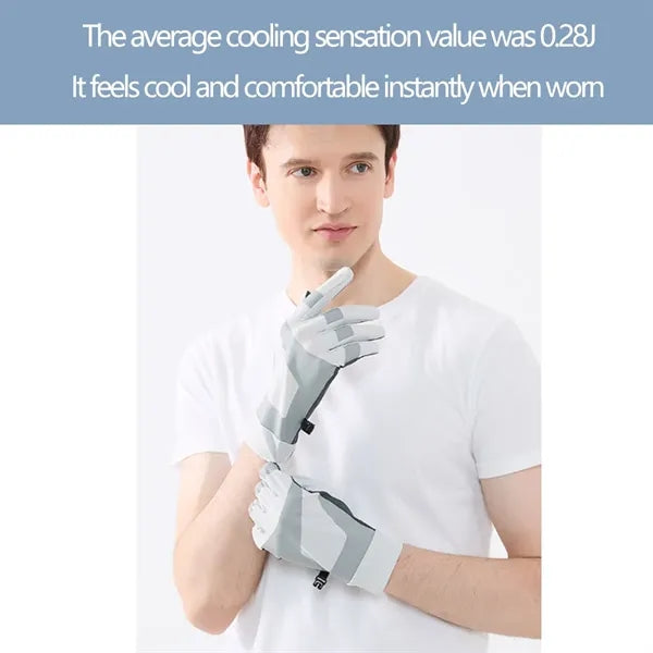 UV Sun Protection Gloves With Touchscreen Fingertips