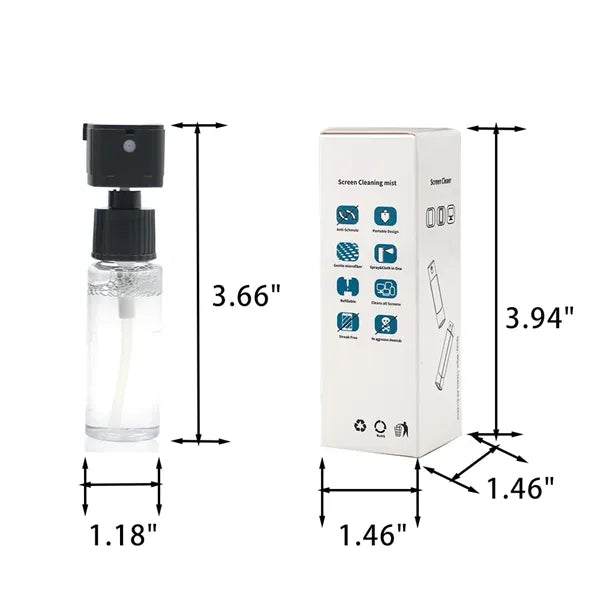 2 in 1 Screen Spray & Wipe Cleaner