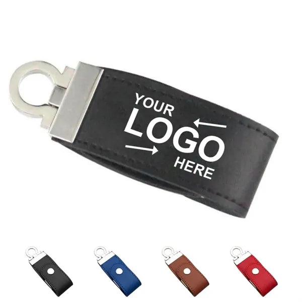 64G Leather Sleeve Usb Flash Drive