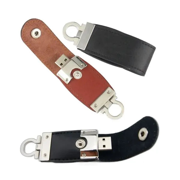 64G Leather Sleeve Usb Flash Drive