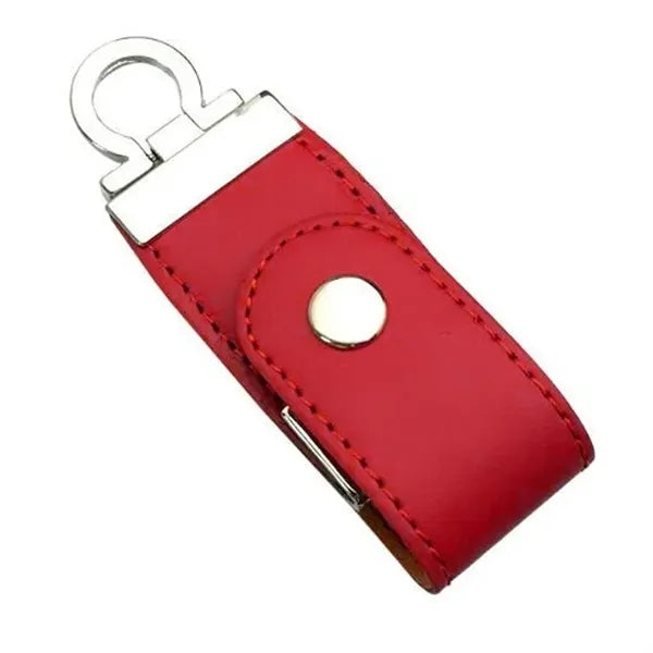 64G Leather Sleeve Usb Flash Drive
