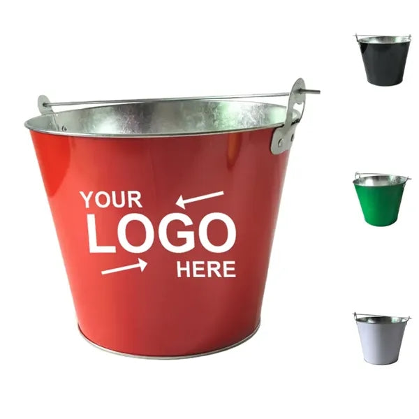 Alloy Ice Bucket With Handles