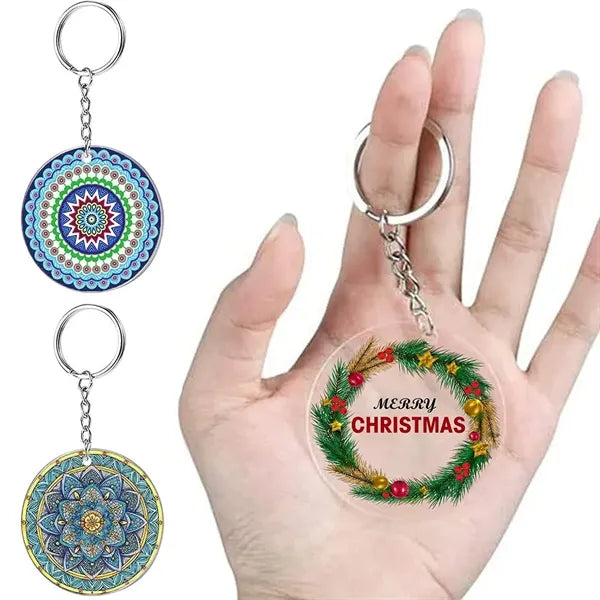 Acrylic Keychain Round Shape