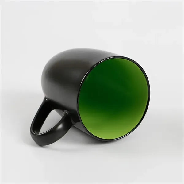 Logo Color Accent Ceramic Coffee Mug