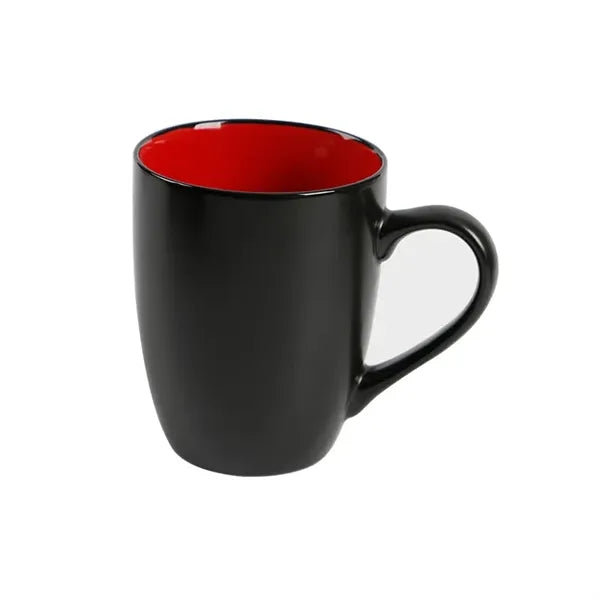 Logo Color Accent Ceramic Coffee Mug