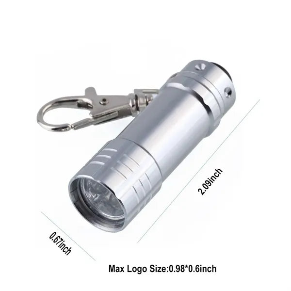 3 LED Mini Flashlight Keychain