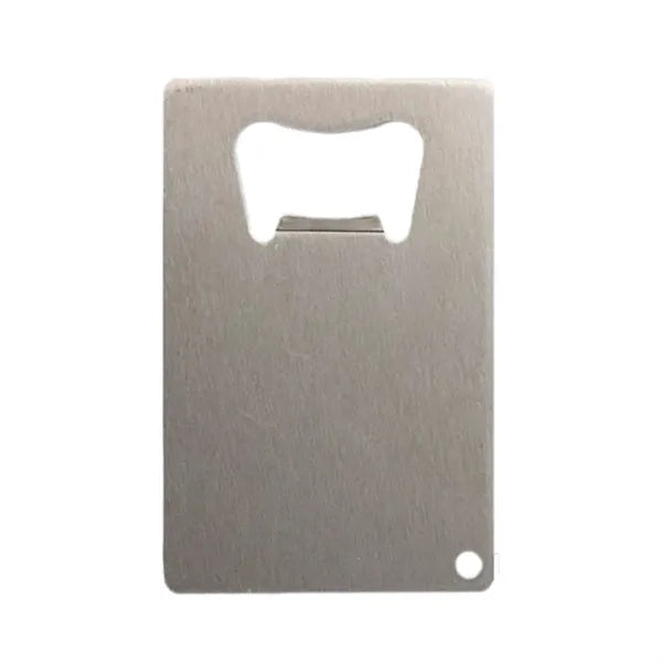 Card Size Stainless Steel Flat Bottle Opener
