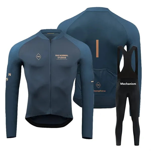 Long Sleeved Cycling Clothing Set