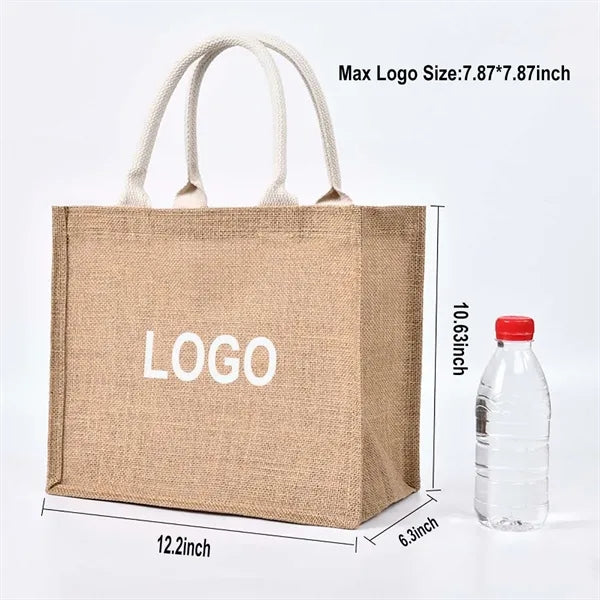 Jute Tote Bag