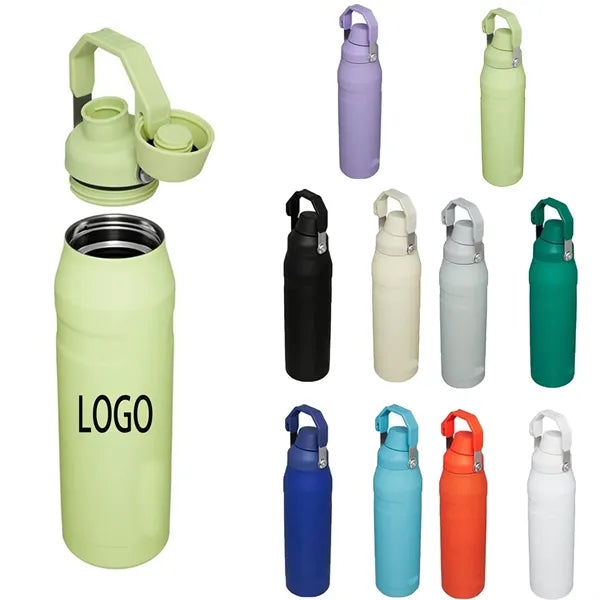 16oz Angled Spout Lid Sports Water Bottle