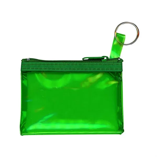 Clear Vinyl Zipper Pouch