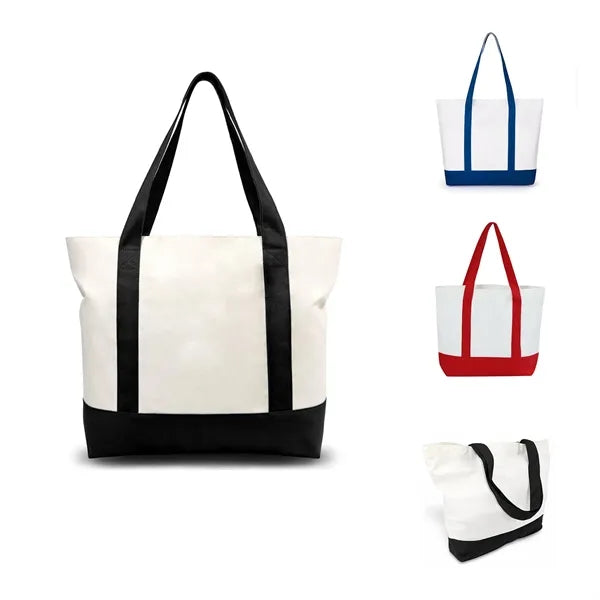 12 oz. Canvas Shopping Tote Bag