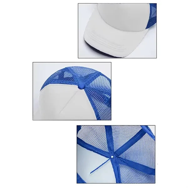 Mesh Foam Baseball Cap Polyester Trucker Hat