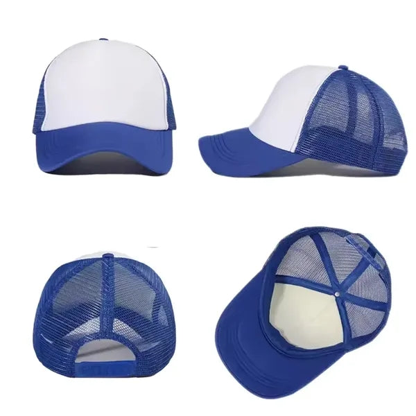 Mesh Foam Baseball Cap Polyester Trucker Hat