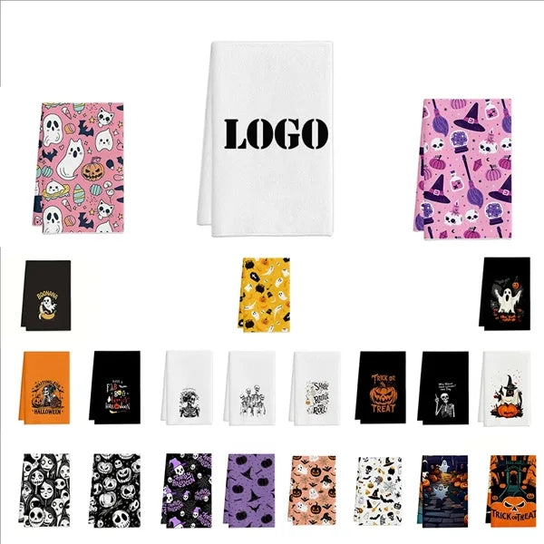 Halloween Cartoon Towel