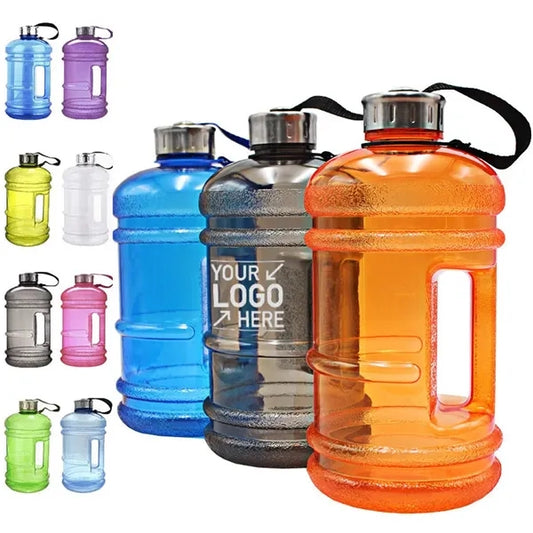 Half Gallon Water Bottle with Handle 2.2L