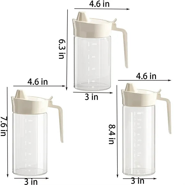 20 oz Glass Oil Bottle Dispenser