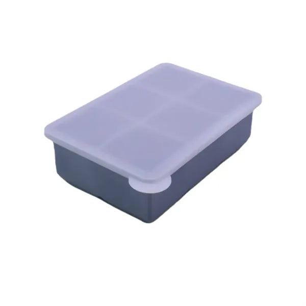 Big Silicone Ice Cube Trays with Lid for Drinks BPA Free