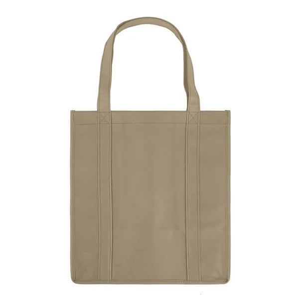 Non-Woven Grocery Tote Bag With Bottom Insert