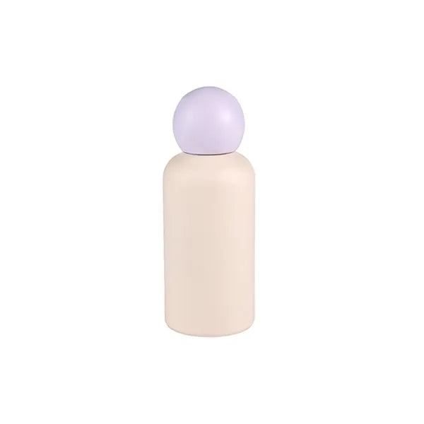 13.5 Oz Insulated Stainless Steel Water Bottle with Round Ca