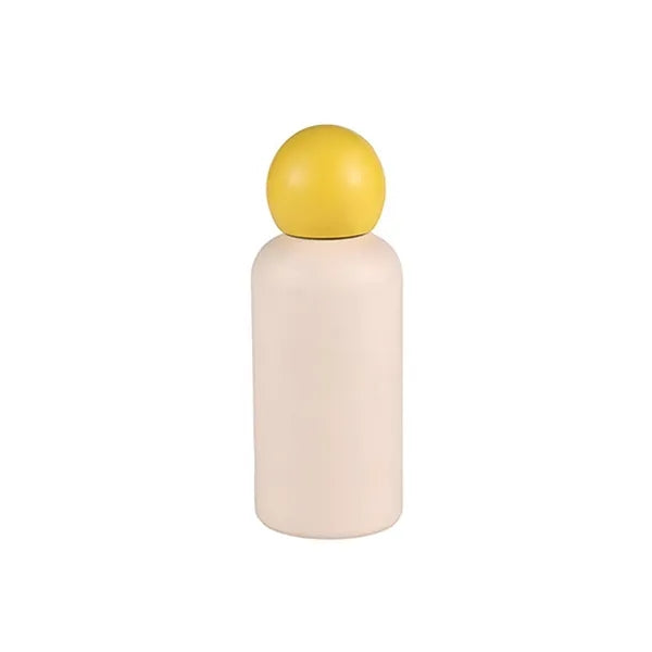 13.5 Oz Insulated Stainless Steel Water Bottle with Round Ca