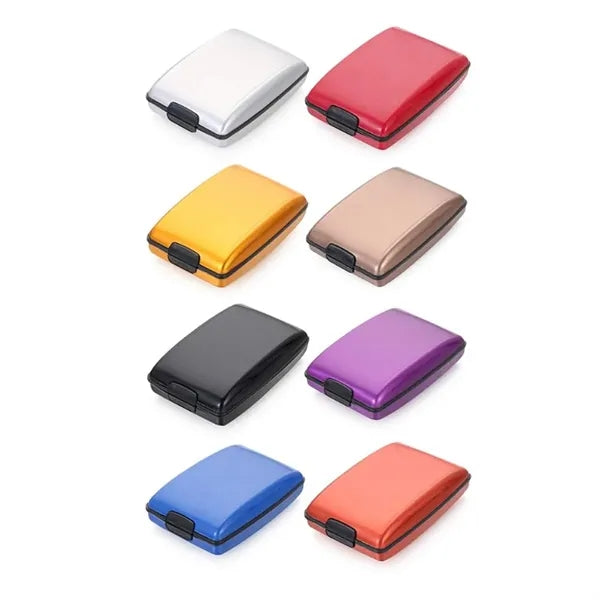 RFID Blocking Hard Shell Card & Cash Wallet