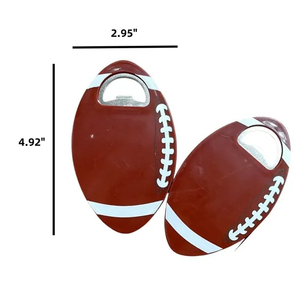 Football Magnetic Beer Bottle Opener