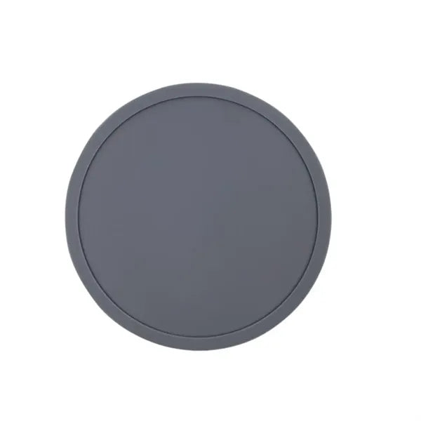 Round Silicone Heat Insulation Coaster Jar/Lid Opener Pad