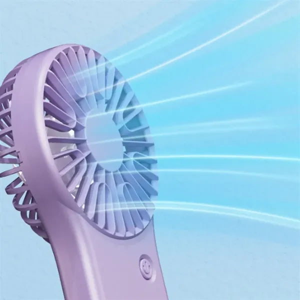 Portable USB Rechargeable Clip-On Mini Fan