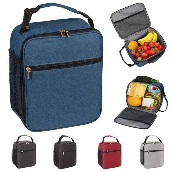 Outdoor Insulated Thermal Lunch Bag Box with Handle
