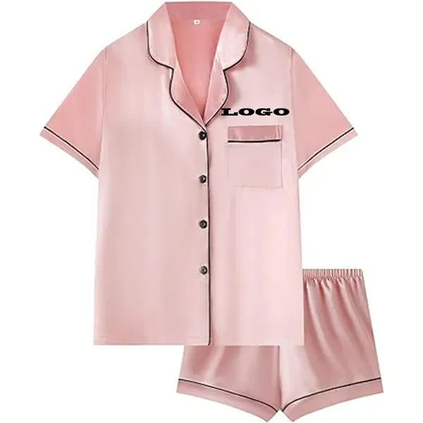 Women's Satin Pajama Set