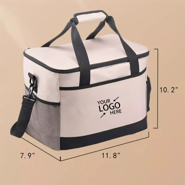 Large Capacity Waterproof Insulated Cooler Lunch Bag