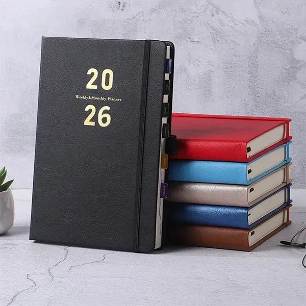 A5 2026 Daily Planners Schedule Notebook Agenda