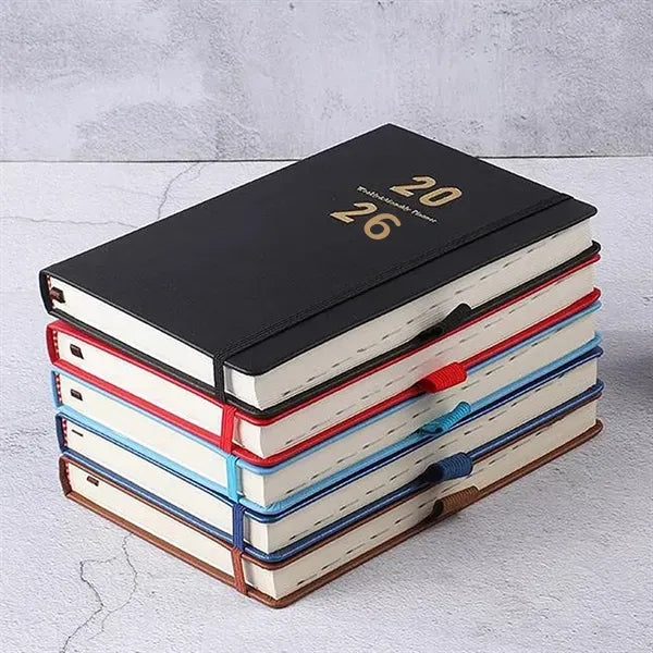 A5 2026 Daily Planners Schedule Notebook Agenda