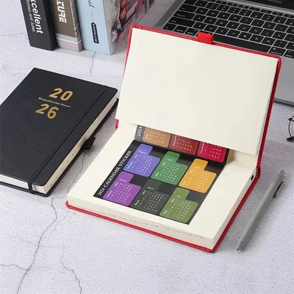 A5 2026 Daily Planners Schedule Notebook Agenda