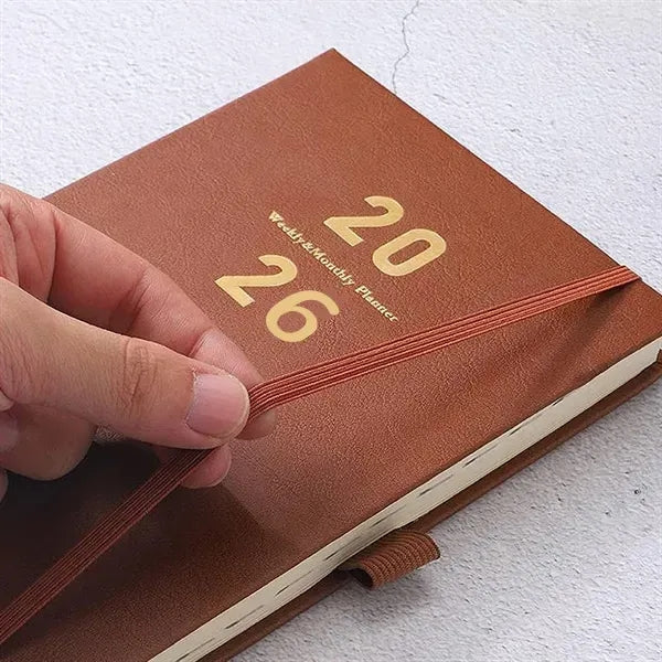 A5 2026 Daily Planners Schedule Notebook Agenda