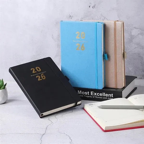 A5 2026 Daily Planners Schedule Notebook Agenda