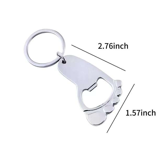Zinc Alloy Keychain Opener