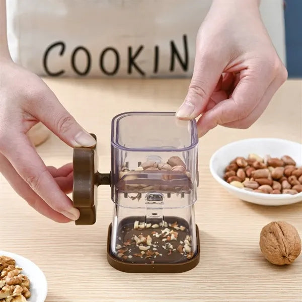Portable Multi-function Manual Nut Grinder with Cover