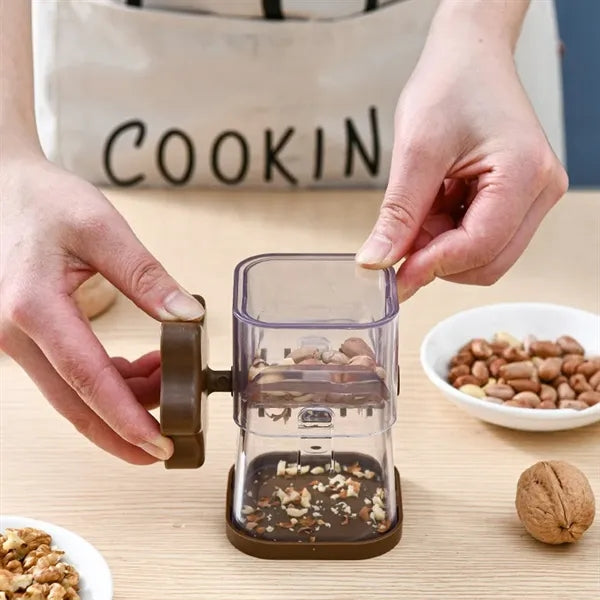 Portable Multi-function Manual Nut Grinder with Cover