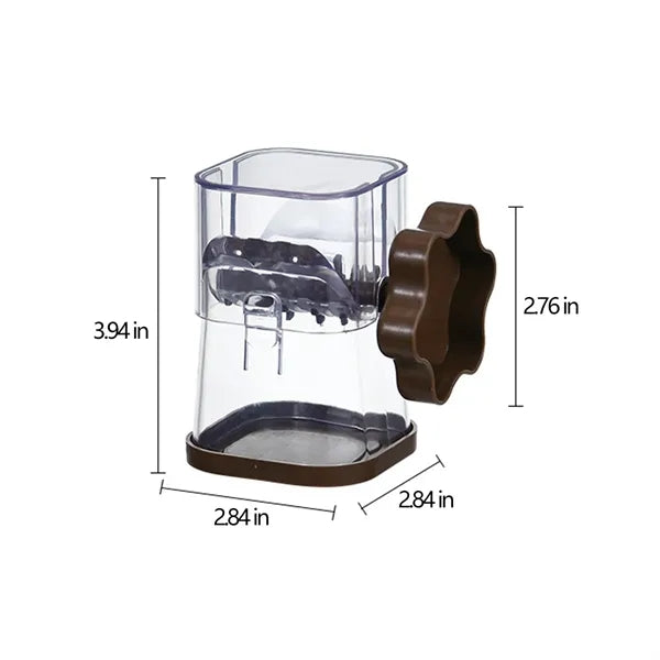 Portable Multi-function Manual Nut Grinder with Cover